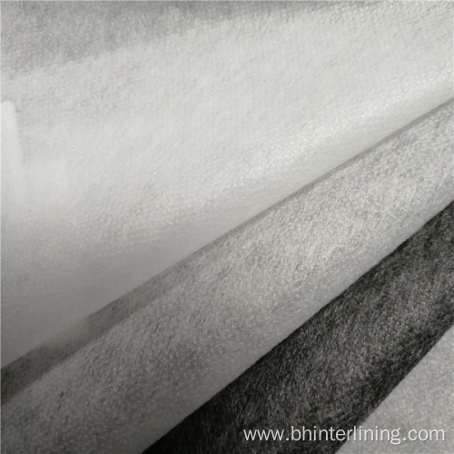 Polyester nylon mixed coating fusible nonwoven  interlining